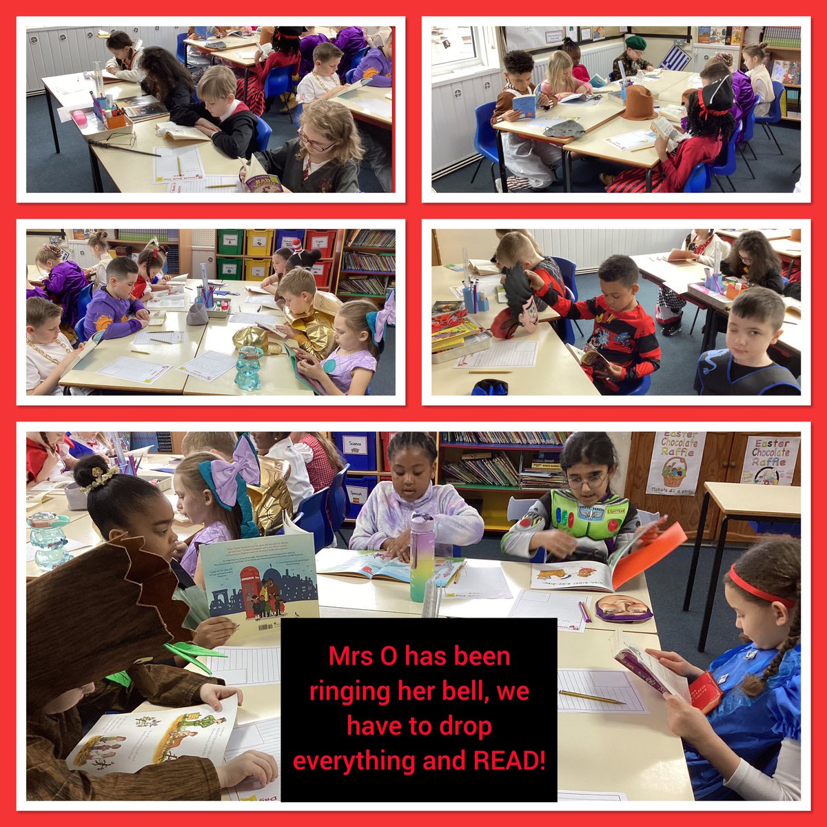 Year 3 children are reading their favourite books, as part of @WorldBookDayUK. Can you spot your books? @jk_rowling @FloellaBenjamin @TheRealGruffalo @Chris_Jev @roalddahlmuseum @davidwalliams @UnderpantsCapt @BCPP__ @BhamDES