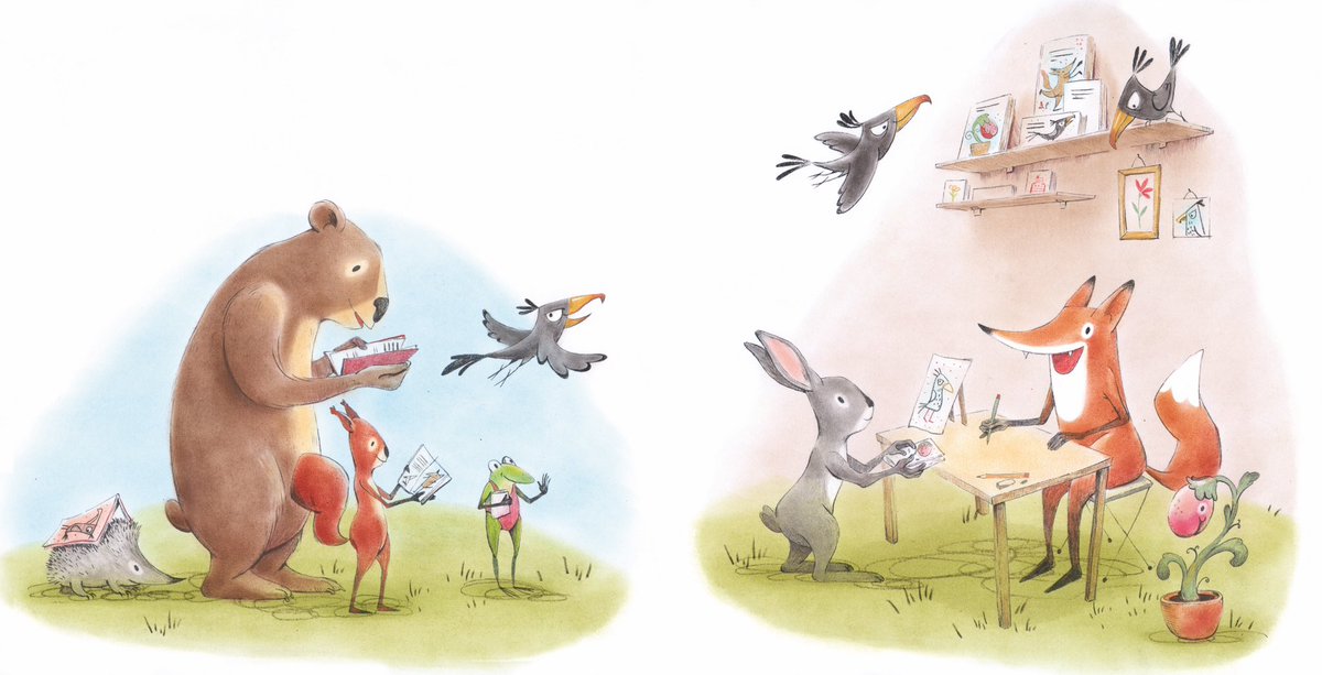 Happy #WorldBookDay2024 from Phoenix Fox and friends 🥳📚🦊 #PictureBooks #WorldBookDay 

wackybeebooks.com/product/the-hi…