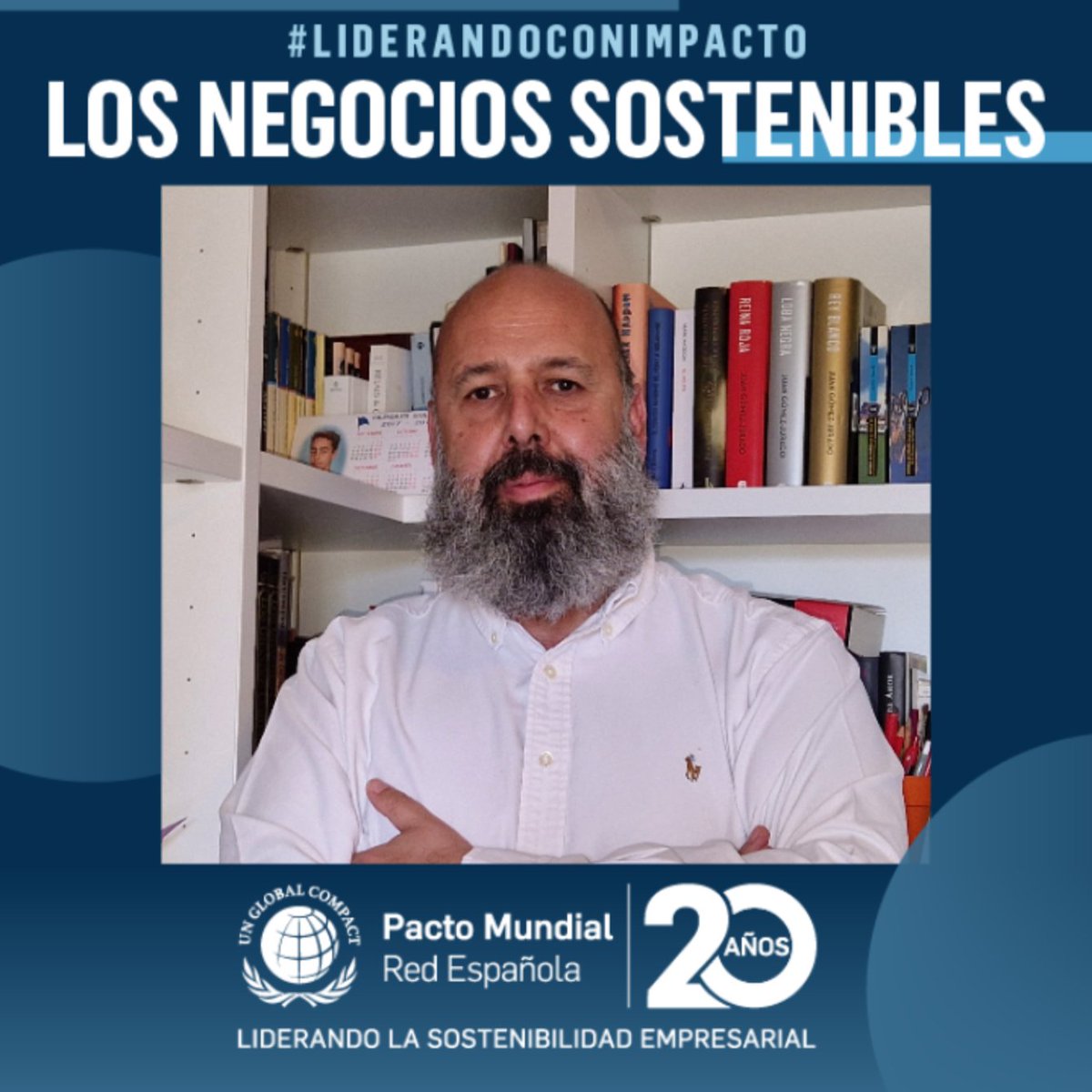 Cada vez somos más los que comprendemos que el futuro está conformado por #negociossostenibles. Por ello, me sumo a la campaña #LiderandoconImPACTO del Pacto Mundial de la ONU España. ¡Únete y muestra tu compromiso!