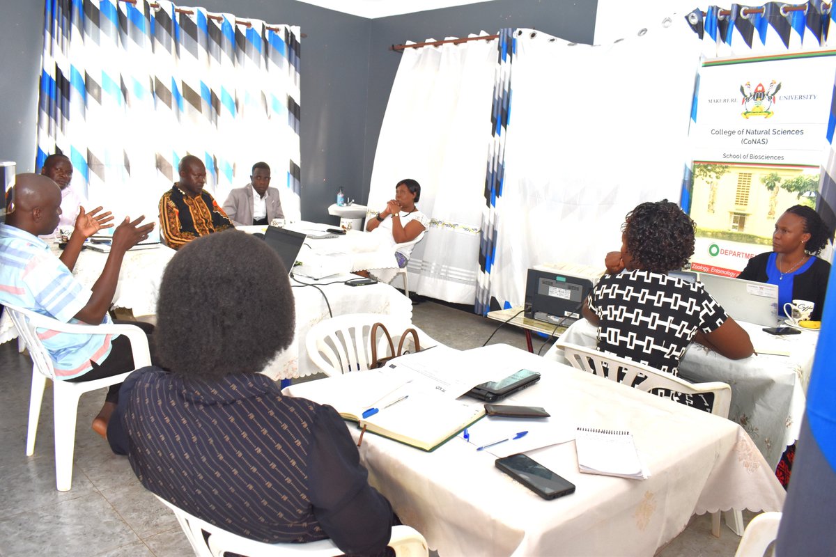 @MakCoNAS INNOECOFOOD Project team held its 1st planning meeting on 6/3/24. The 3-year project (2024-2026) aims to establish innovative production/ business ECOHUBS & improve local aquaculture farms using AI and IoT in six African countries, Uganda Inclusive. PI - Dr G. Kubiriza.