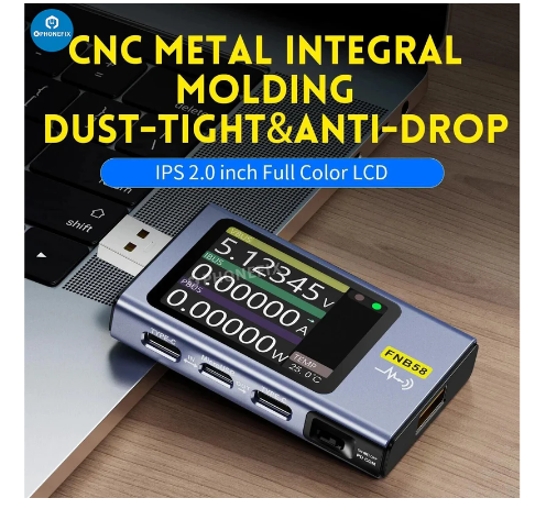 weikexiu's tweet photo. โก Enhance your charging game with the FNB48S FNB58 USB voltmeter, ammeter! ๐โจ
FNIRSI FNB48S voltmeter ammeter current fast charge tester protocol PD trigger ammeter USB tester QC4 PD3.0 2.0 PPS capacity test tool. #TypeCCharging #TechToolbox #InnovationStation #FastCharge https://t.co/dhSZex6pk4
