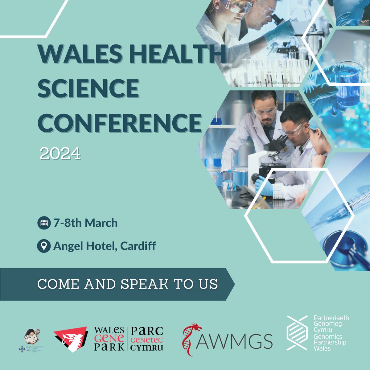 If you're attending today's Healthcare Science Cymru Conference, come and speak to us! Agenda can be found here 👉 rb.gy/epwgbe @MedGenWales @WalesGenePark @PublicHealthW @HCS_Cymru @HEIW_NHS @ResearchWales