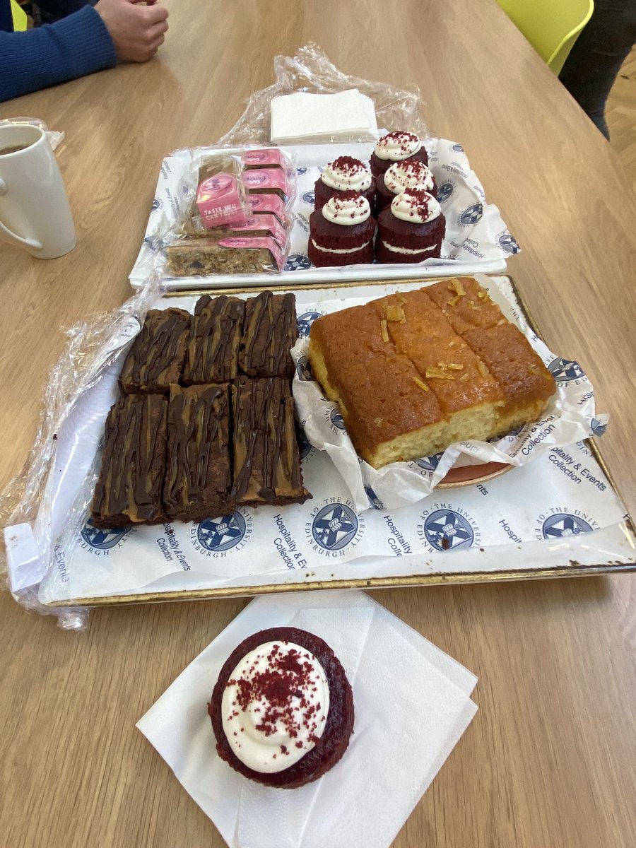 Postdoc coffee 😀🍰🧁🥳🫖☕️ #HappyThursday