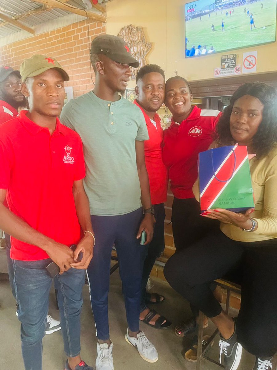 Activists of the @ArNamibia 💪
#votear2024
#Job4president
#ARSC
#Ru