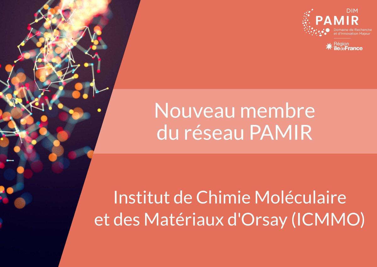 DIM Patrimoines matériels (@reseau_pamir) on Twitter photo 🙌 L'Institut de Chimie Moléculaire et des Matériaux d'Orsay rejoint le <a href="/reseau_pamir/">DIM Patrimoines matériels</a> !
📌 pamir.fr/reseau/icmmo/
<a href="/iledefrance/">Région Île-de-France</a> 🙌 L'Institut de Chimie Moléculaire et des Matériaux d'Orsay rejoint le <a href="/reseau_pamir/">DIM Patrimoines matériels</a> !
📌 pamir.fr/reseau/icmmo/
<a href="/iledefrance/">Région Île-de-France</a>