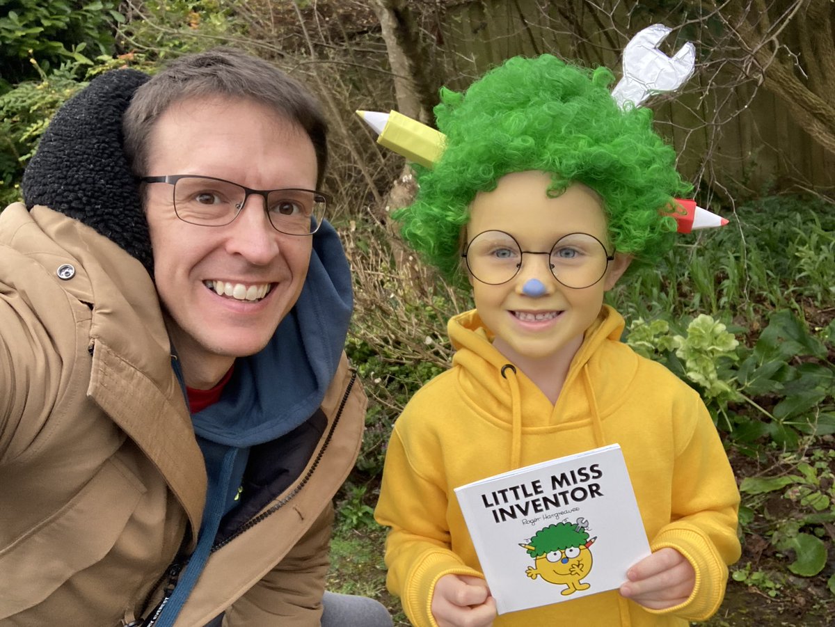 It’s #WorldBookDay folks. And as any parents of young children will tell you, one of the most challenging mornings of the year! Lilly is ‘Little Miss Inventor’! If you want to share your pictures, let us know where you’re from and we might get them on @ITVCentral !