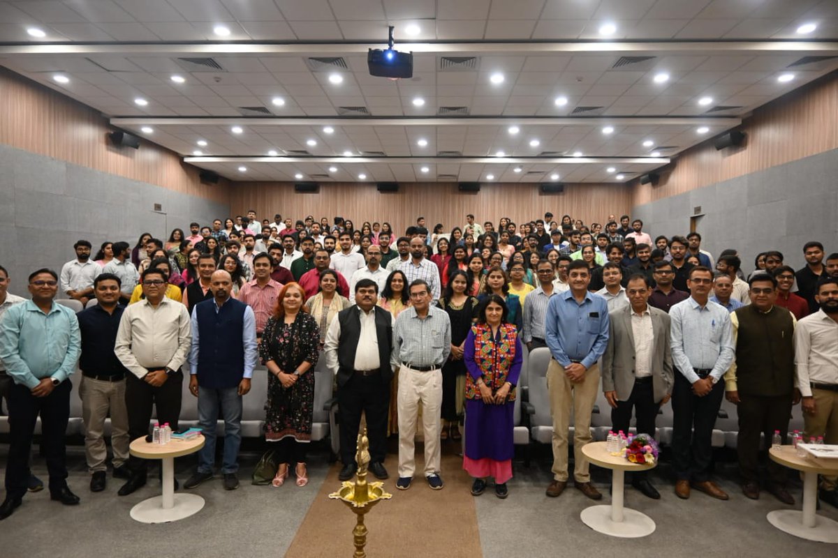 @GujBiotechUni celebrated its 1st Foundation Day on March 6, 2024. Distinguished Chief Guest: Prof. P. Balaram, Padma Bhushan, Former Director, IISc Bengaluru and Mona K. Khandhar, IAS Principal Secretary, graced the occasion. #GBUFoundationDay #celebratingmilestones