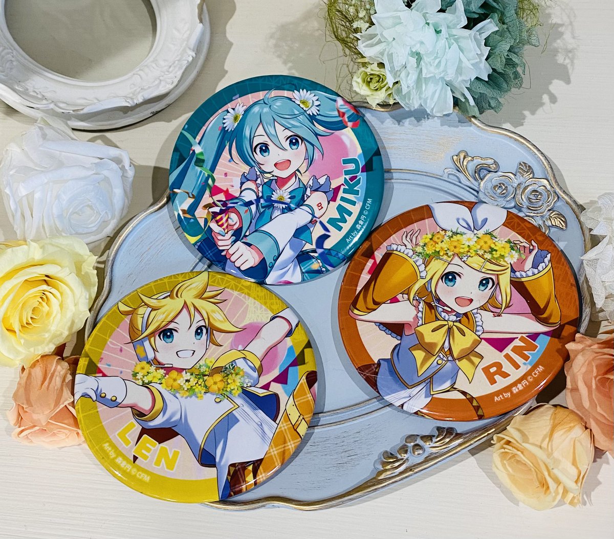 よみうりランド 初音ミク 缶バッジ 42個 よみうりランド 初音ミク 缶バッジ 42個