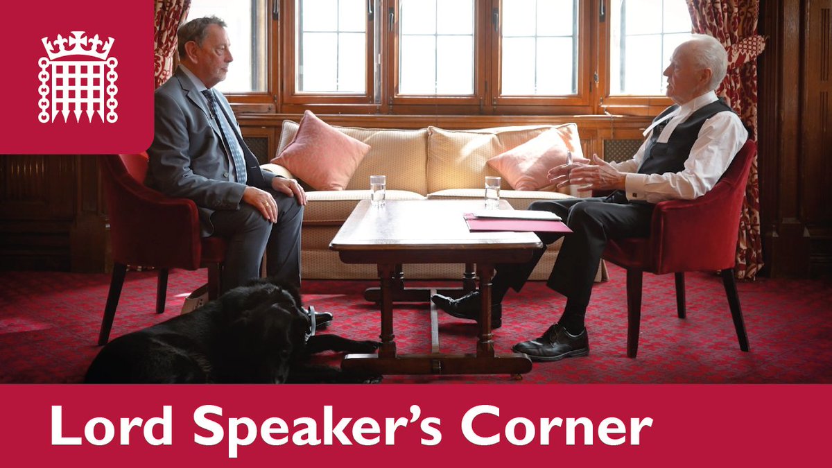 Lord Blunkett spoke to the Lord Speaker about his life in politics, including his time as Education Secretary, in #LordSpeakersCorner.

Watch, listen or read a transcript parliament.uk/business/lords…