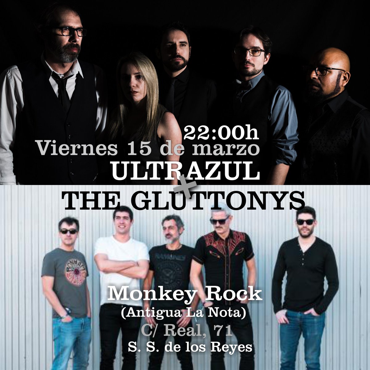 ¡¡Volvemos a Sanse!! El viernes 15 de marzo estaremos en Monkey Bar (La antigua Nota), junto a The Gluttonys. 
Entrada libre 🙂