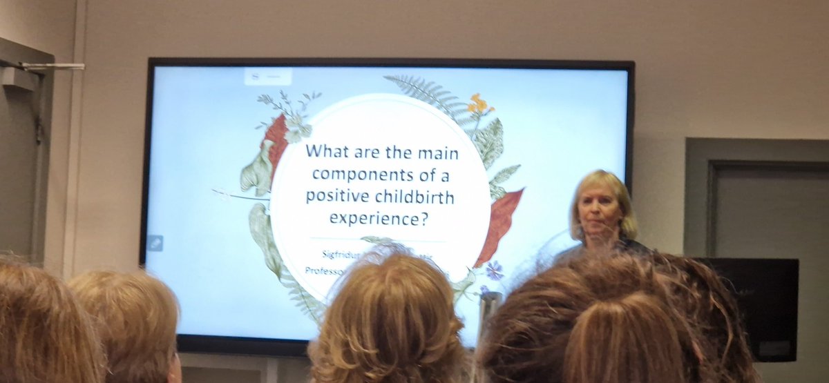 While we must understand how to care for family's following a traumatic childbirth experience, we also need to focus on how to maximise the opportunities to support a positive child birth experience .. Sigfridur Karldsdottir <a href="/TheConf_TCD/">THEconf2024</a> <a href="/TCD_SNM/">School of Nursing & Midwifery, TCD</a>