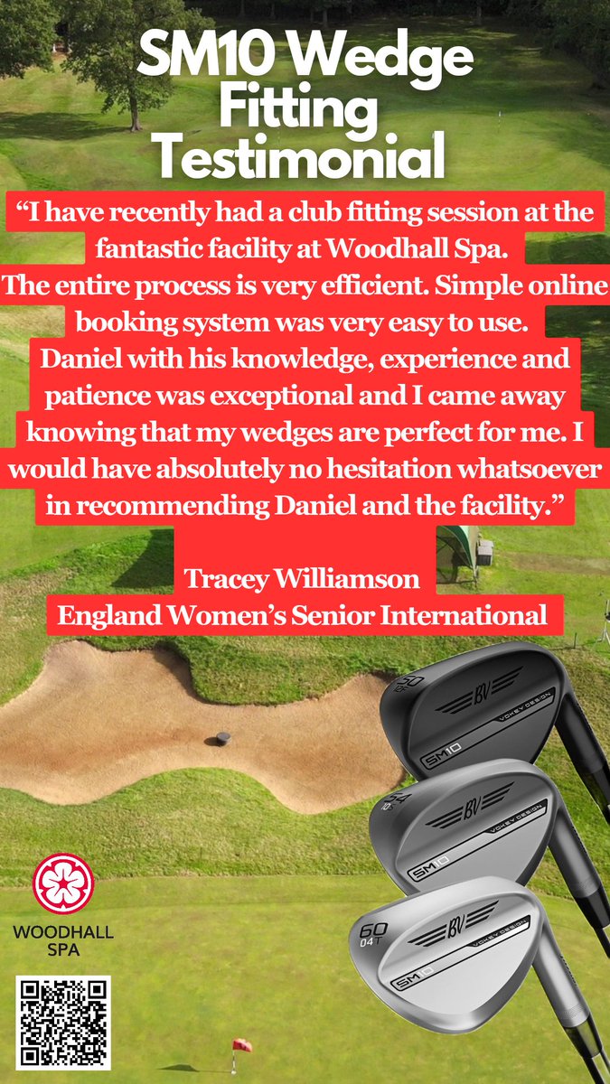 Always nice out the blue to receive a fantastic testimonial from an <a href="/EnglandGolf/">England Golf</a> International player. #SM10 wedges proving a hit with consistency, feel &amp; performance. 📈🙌 <a href="/VokeyWedges/">Vokey Wedges</a> 
<a href="/TitleistEurope/">Titleist Europe</a>