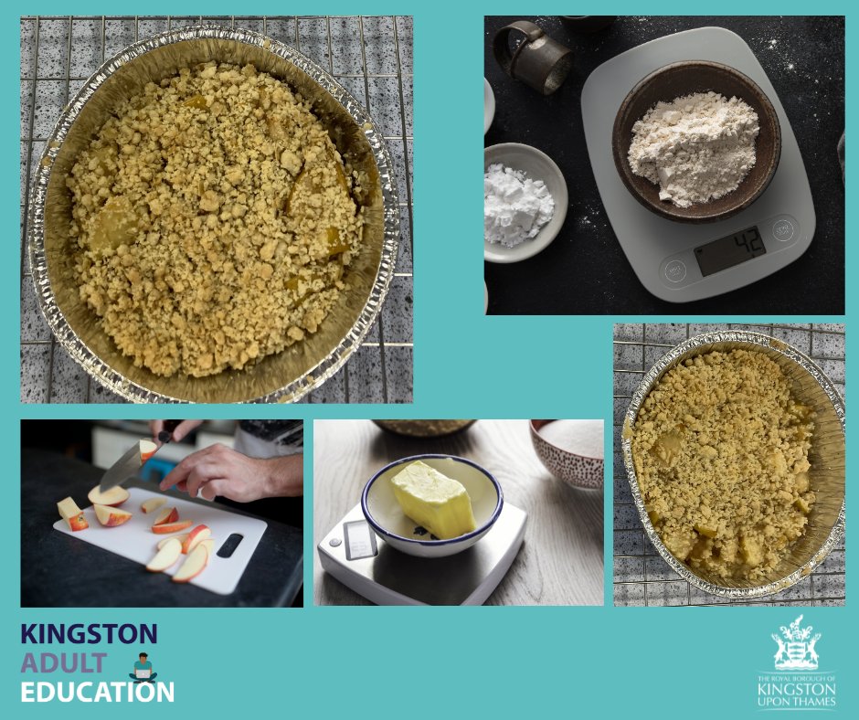 Our LLDD learners fully embraced Maths Week at Monday’s cookery class. They set themselves clear maths targets, and accurately and independently weighed and measured three ingredients. The result was these delicious fruit crumbles! Yum!