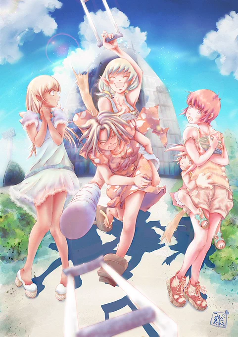 ゆるふわでとっても可愛いイラストを描くあかぬこさんからバトンいただきましたありがとうございます今回はアンカーを務めます〜¨̮うちの子の楽しい日常や物語性のある情景を描いてますᵕ̈*見てもらえると嬉しいです 