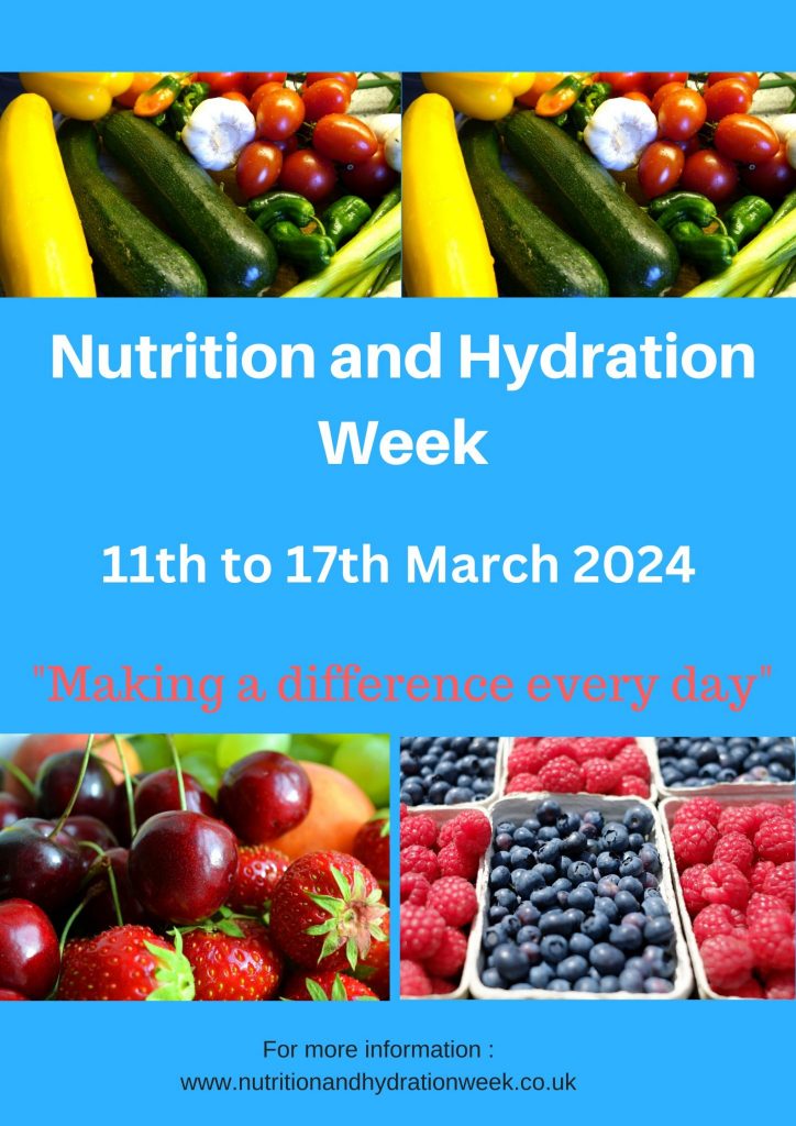 Don't forget it's Nutrition and Hydration Week next week.  Looking forward to seeing what everyone is doing!
#NHWeek
<a href="/UHBTherapy/">UHB Therapy Services</a> 
<a href="/uhbtrust/">University Hospitals Birmingham</a>