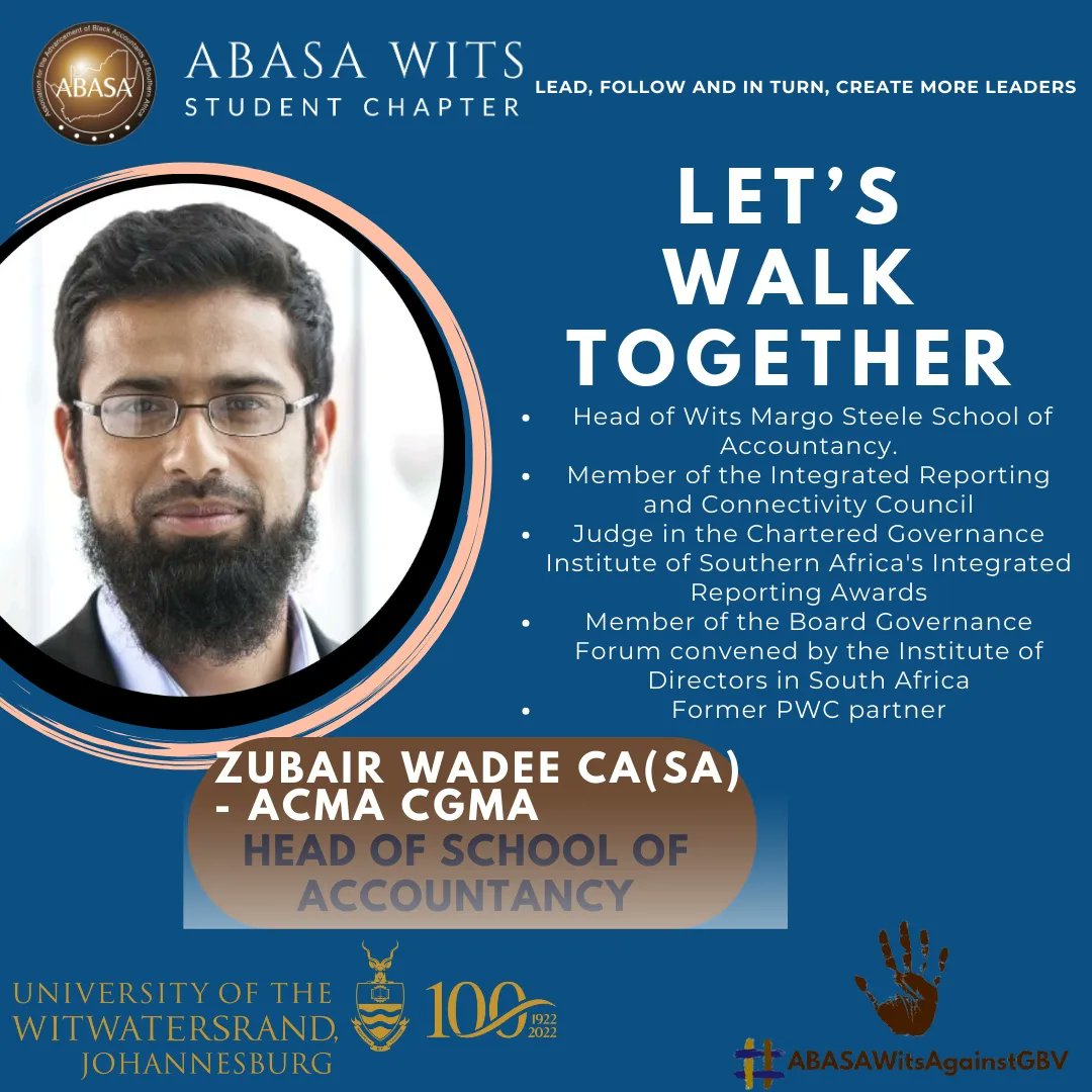 One of our speakers as well ✨️

We are ABASA WITS, of course we hit the ground running 👏