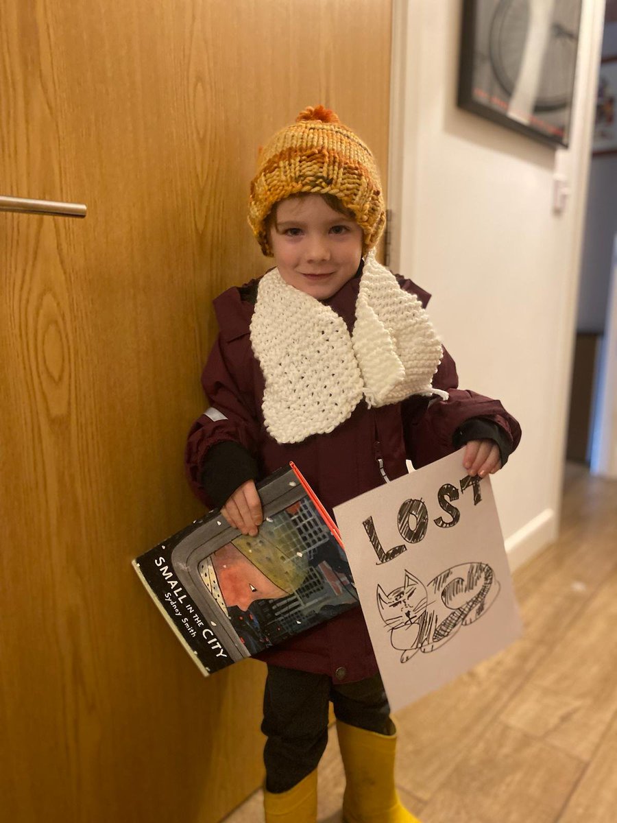 drrachrich's tweet photo. @Scholastic Somehow I forgot to post last year's photo, here it is: "the boy" from SMALL IN THE CITY @WalkerBooksUK @HolidayHouseBks https://t.co/5kM2PeIrLv