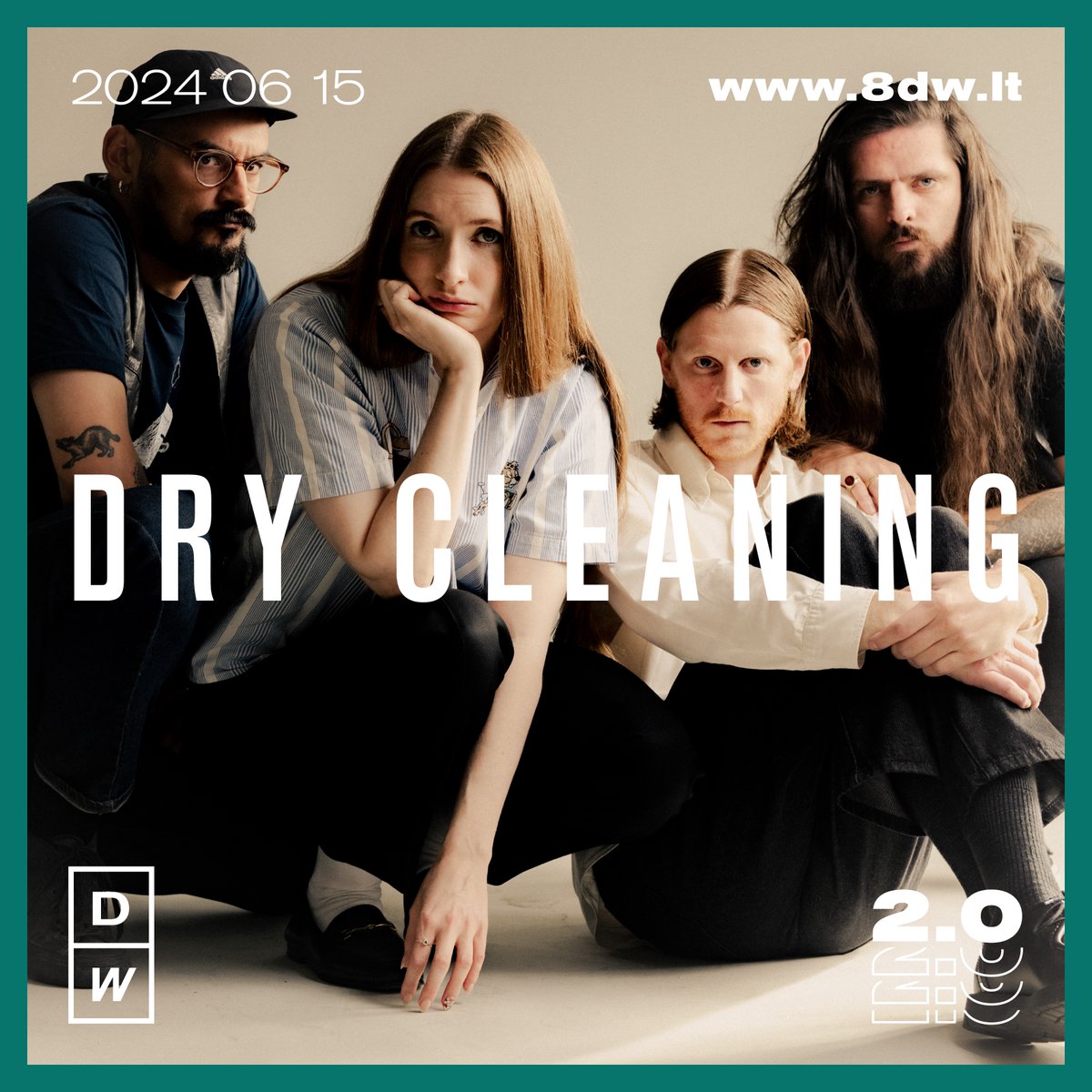 Dry Cleaning x Lukiskes Prison, Vilnius, Lithuania. Tickets: bilietai.lt/lit/renginiai/…