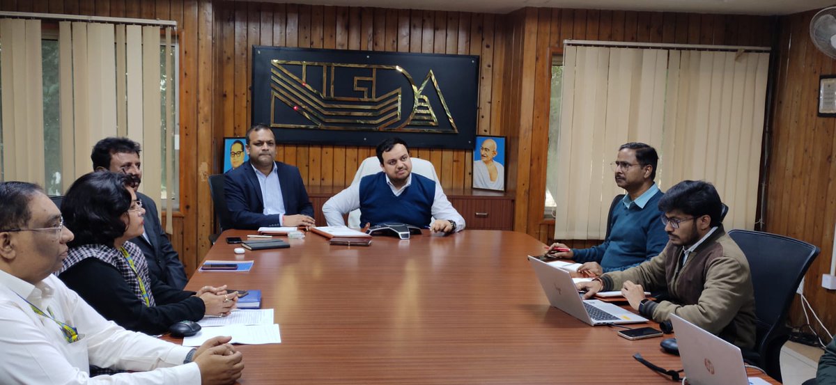 UCOBankOfficial's tweet photo. An #MOU was signed with #UPNEDA on 06.03.2024 for promoting PM Surya Ghar - Muft Bijli Yojana across Uttar Pradesh. The occasion was attended by Director UPNEDA Shri Anupam Shukla, IAS, UPNEDA officials, Zonal Head Lucknow Shri Sourabh Singh, and Virtual Presence of DGM Retail From HO, Zonal Heads of Meerut, Kanpur, Varanasi and Ayodhya. #MuftBijliYojana #Banking #UCOTURNS81 #81YearsOfTrust