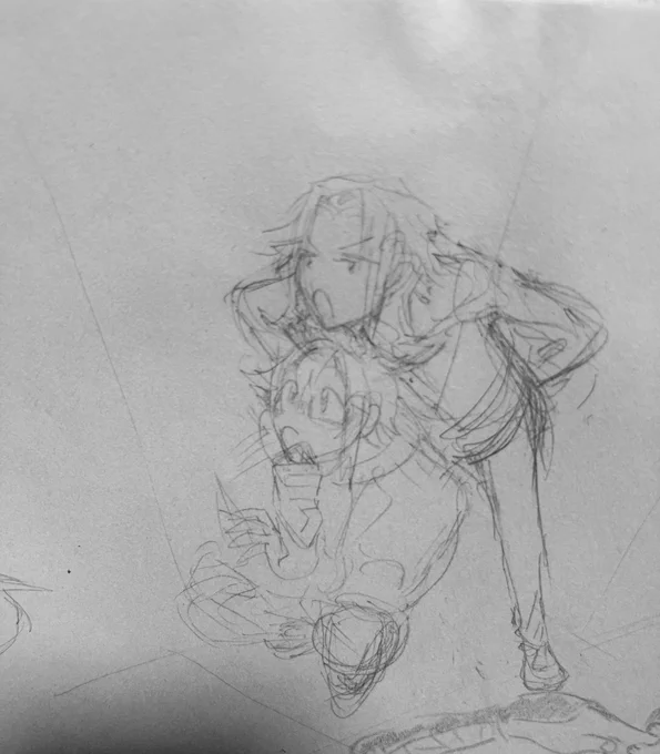 この下書きかわぴ〜じゃんん 