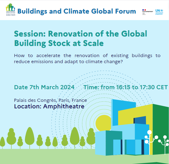 EnergiesprongEU's tweet photo. ⏰ Not long until our session at the @Join_GlobalABC Forum later today!
🏘️Our session will introduce practical, proven, and scalable #DeepRetrofit approaches, showcasing their success in improving building performance to #NearZero standards.
#BuildForClimate
@Ecologie_Gouv https://t.co/rRh0WAK5EM