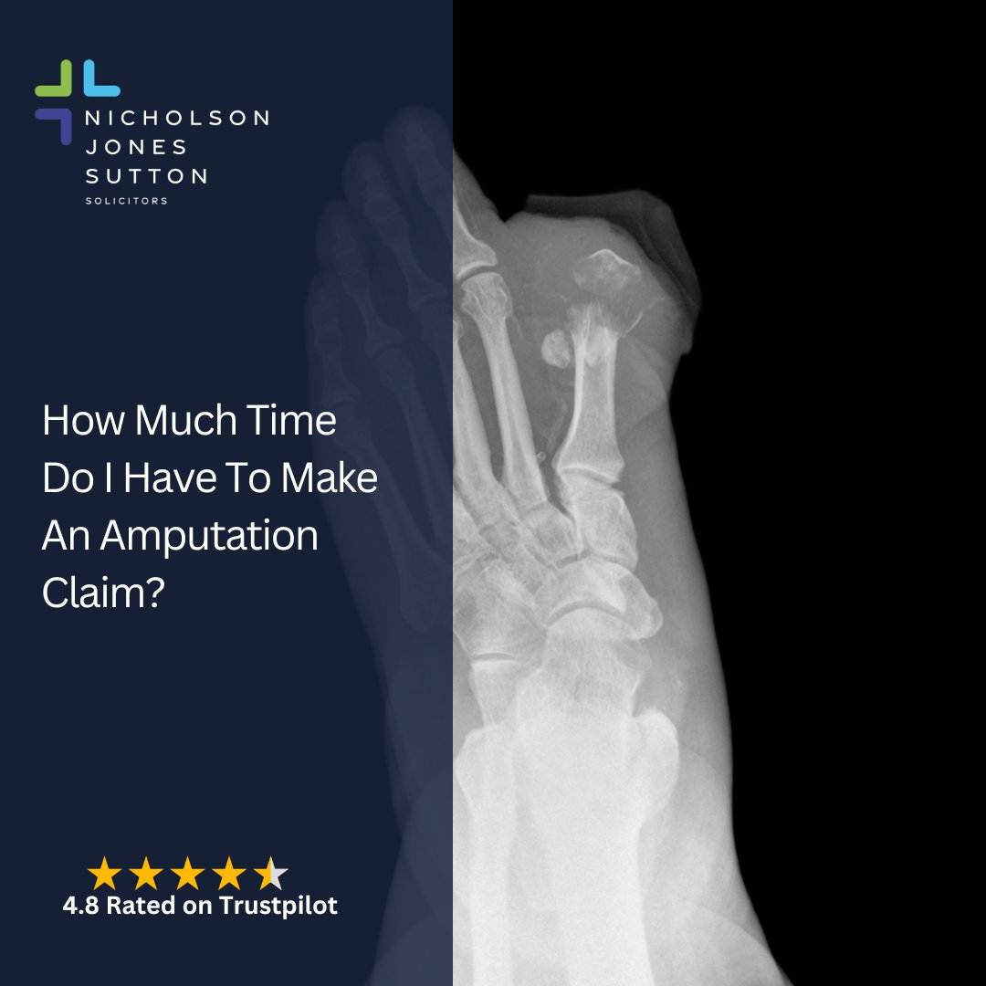 How much time do I have to make an amputation claim?

njslaw.co.uk/our-services/a…

#seriousinjury #seriousinjuryclaim #amputation #fatalaccidents #catastrophicinjury #legaladvice #legalservices #solicitors #solicitorsuk #nicholsonjonessuttonsolicitors #asknjssolicitors