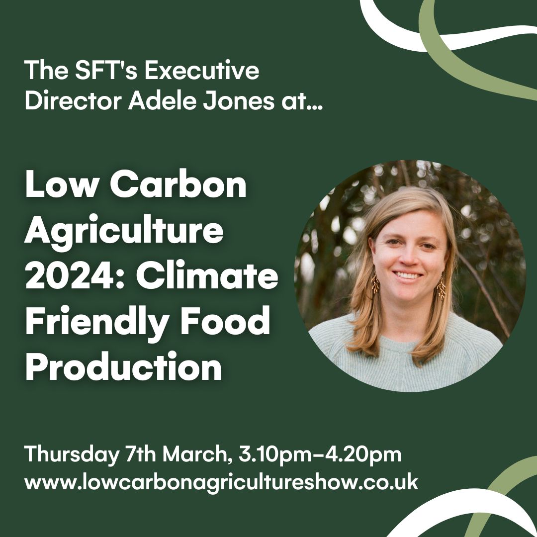 Our Executive Director, Adele Jones, will be chairing a session at @lowcarbonagri this afternoon in the Environmental Business Theatre. This session will explore how we can balance increased and sustainable food production with environmental and energy needs.