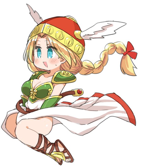 #三つ編みの日 
ワルキューレも再掲しときますね・・:(っ'ヮ'c):ノーパン 