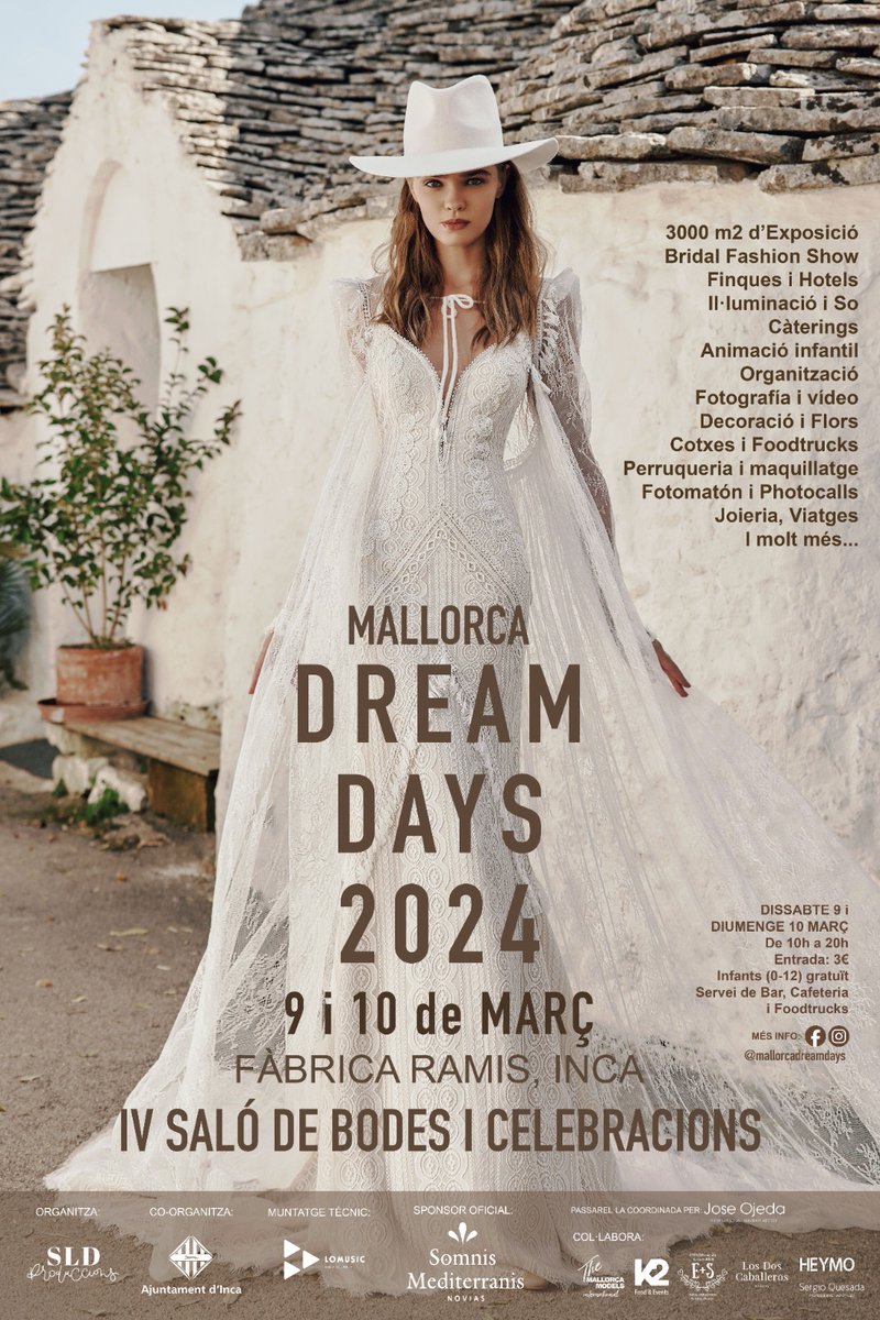 𝑴𝒂𝒍𝒍𝒐𝒓𝒄𝒂 𝑫𝒓𝒆𝒂𝒎 𝑫𝒂𝒚𝒔 𝟐𝟎𝟐𝟒

🗓️ Aquest cap de setmana: 9 i 10 de març