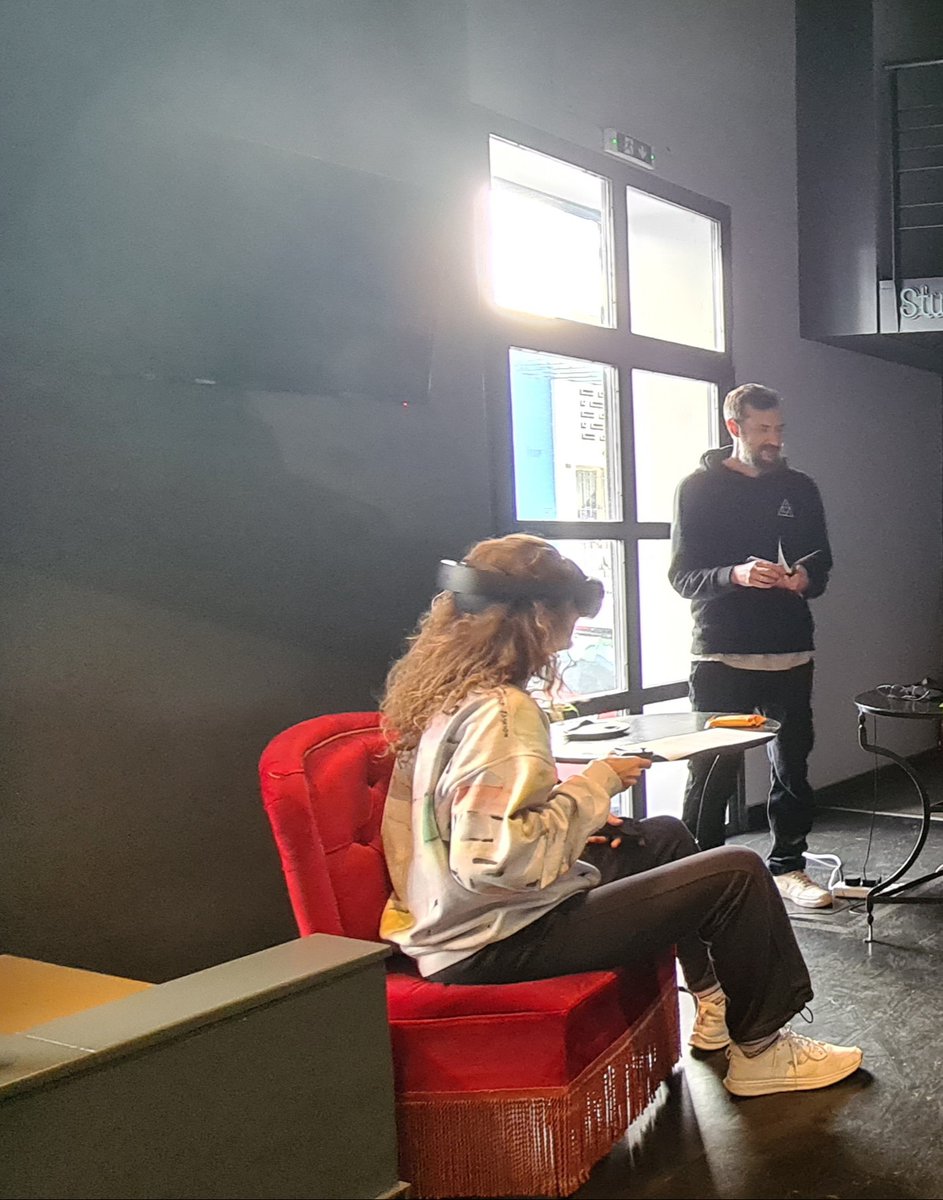 PremiereEu's tweet image. At 4 of March passed the workshop - &quot;Actors and #Avatars: A New Relationship&quot; - brought by ARGO Artistic Company, @athenaRICinfo, and CYENS Centre of Excellence @CYENSCoE, under the EU-funded research program PREMIERE.

#premiereEU #performingarts #PerformanceCapture #Innovation