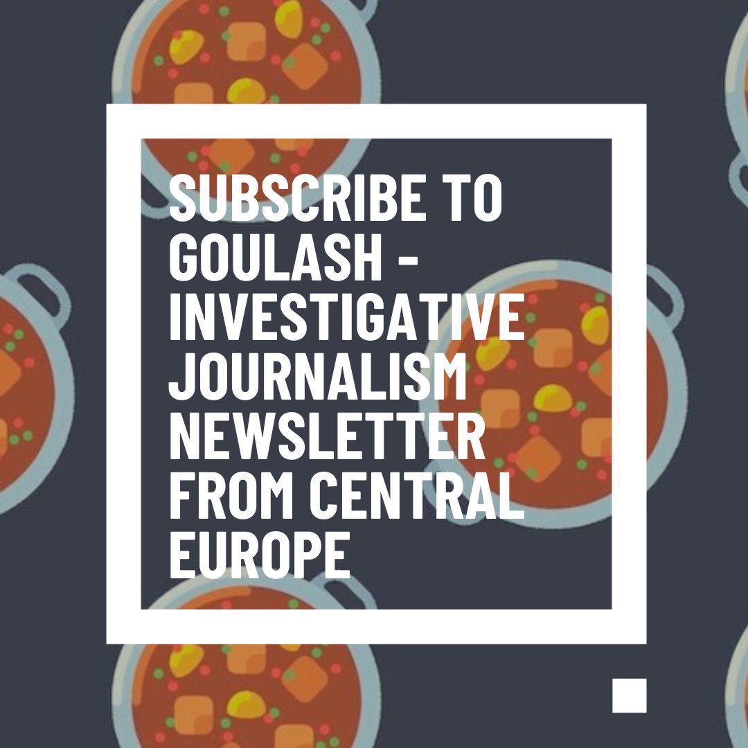 🍲 Fresh ‘Goulash’ is out this evening - get @VSquare_Project’s newsletter with exclusive scoops and the best new Central European investigative stories from us & our partners @Atlatszo @direkt36 @ICJK_sk @investigace_cz @FRONTSTORY_PL. 📩 Subscribe: vsquare.org/newsletter/