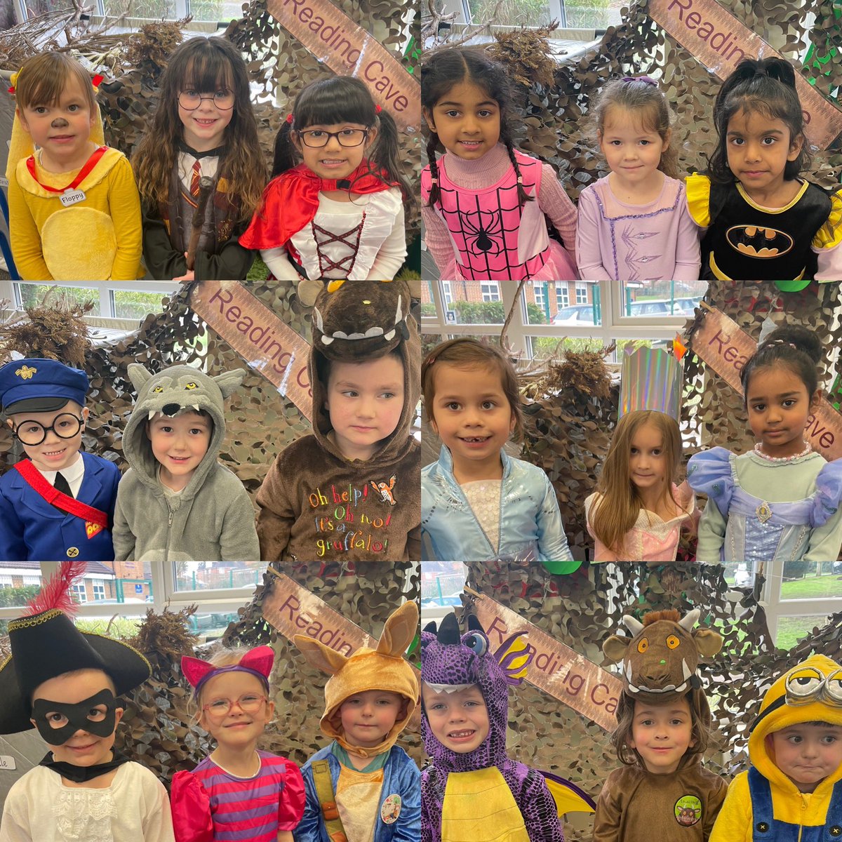 Early Years are enjoying World Book Day 2024! Fantastic costumes. Do you know who everyone is?
