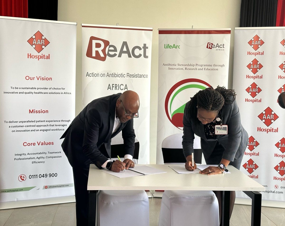 ReAct Africa & @lifearc1 are thrilled to announce the launch of The Antibiotic Stewardship Program through Innovation, Research, and Education #ASPIRE in Zambia and Kenya! Read more about ASPIRE! reactgroup.org/news-and-views…