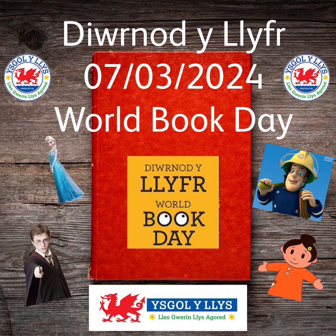 Diwrnod y llyfr hapus i chi gyd! Happy world book day to you all! @Diwrnodyllyfr @LlyfrauCymru @SISirDdinbych @MIDinbych @LlC_Addysg @YsgolGlanClwyd #DiwrnodYLlyfr #llegwerinllysagored