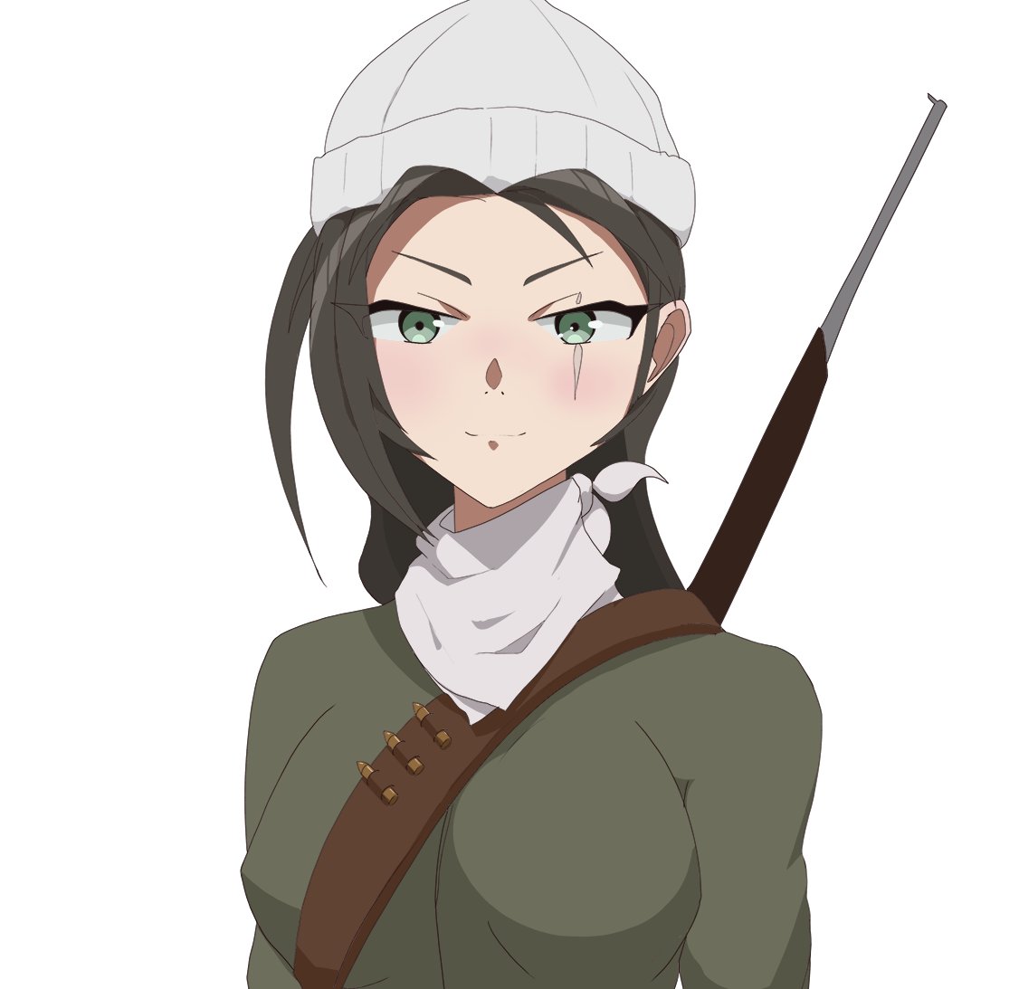 Katie Wolf. A friends Red Dead Redemption character I re-drew in an anime style. #RedDeadOnline