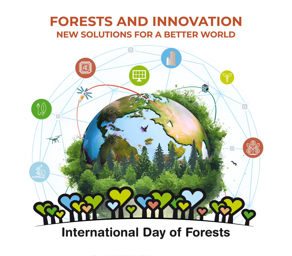 Join #GFOI partners at the hybrid event “How innovation is driving change in forestry” in celebration of the International Day of Forests! 📅21 March ⏰13.00-18.00 (UTC +1) Learn more at bit.ly/48Jflv4 #ForestDay #IntlForestDay #GenerationRestoration