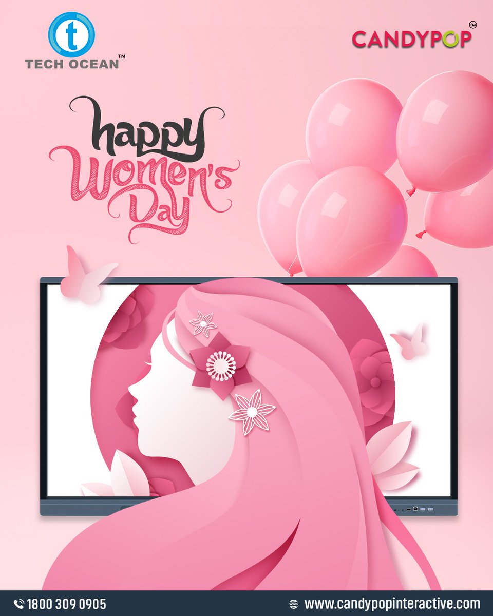 techocean2's tweet image. Celebrating the Phenomenal Women who Inspire us with their Grace and Determination.
Happy Women&apos;s Day!

99620 37471
techocean.in

#WomenInLeadership #techocean #BreakTheGlassCeiling #CelebrateWomen #WomensRights #GenderEquality #StrongWomen #EmpoweredWomen #ShePersist