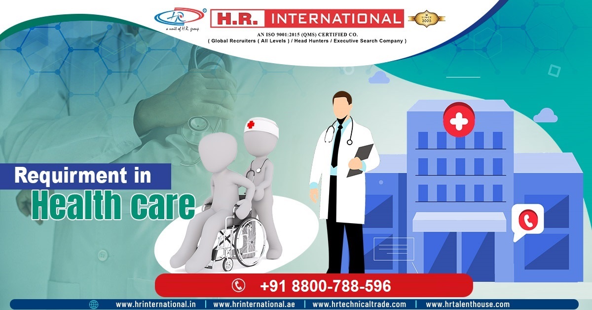 🏥💼 Requirement in Healthcare! Join H.R. International, a leading executive search company, specializing in healthcare recruitment.

📞💉 Contact us at +91 8800-788-596 to explore exciting opportunities in the healthcare industry.

#HealthcareJobs #HealthcareRecruitment @hriuae