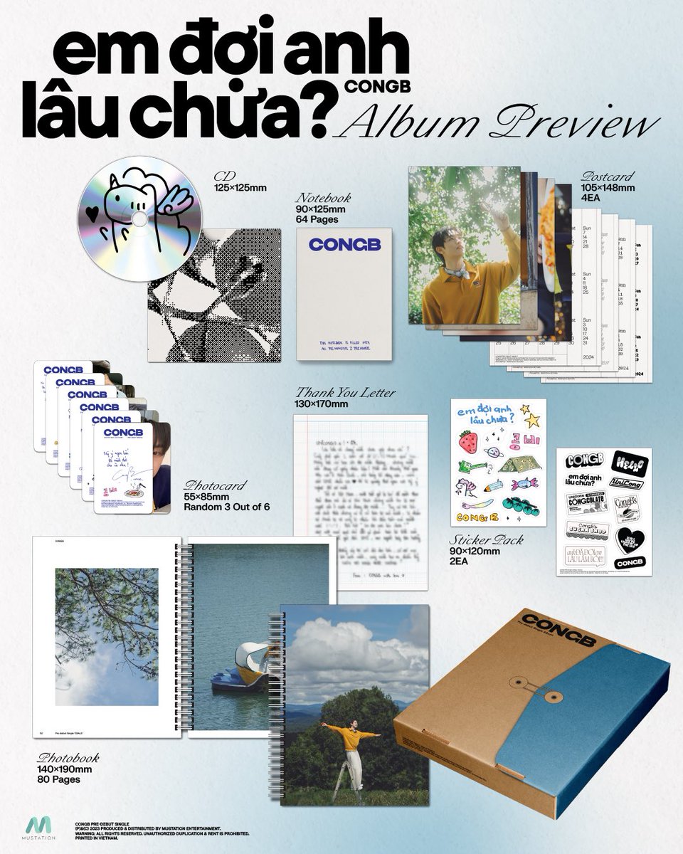 _CONG_twt's tweet photo. CONGB - Pre-debut Single “Em Đợi Anh Lâu Chưa?” 
Album Preview

📍Release Date : 03.2024

#congb 
#emdoianhlauchua
#predebutsingle 
#muútation https://t.co/ateODQh1rj