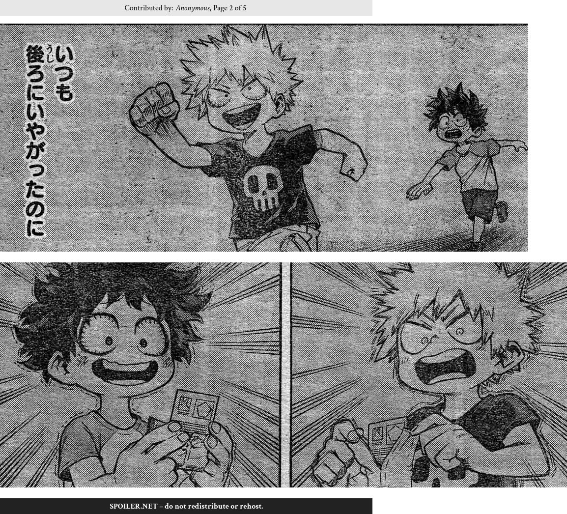 explodosmash's tweet photo. Boo! Deku vs Kacchan 2 as leak pages! https://t.co/YC0Pm8ZLT6