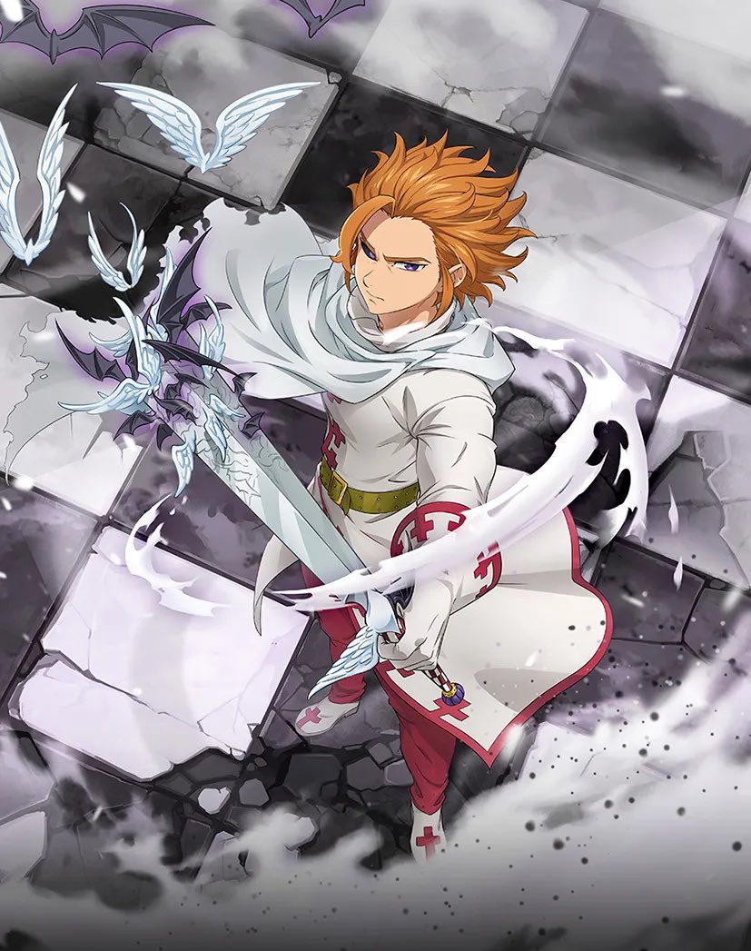 The Seven Deadly Sins: Grand Cross New Chaos Arthur artworks