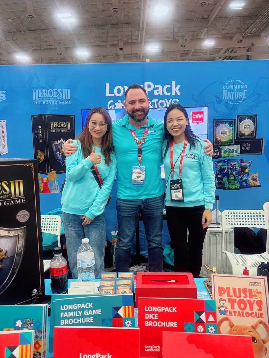 longpackgames's tweet photo. 💪Today, the whole team was in full swing. Here's to another day of making a dent in the universe.
@PEG_Games @Insideupgames @DStabbed @hotbananagame

#boardgames #bgg #tabletopgames #manufacturing #boardgamegeek #longpackgames  #gamaexpo2024 #Designer #toys  #HoMM3 https://t.co/HY9vkEevYo