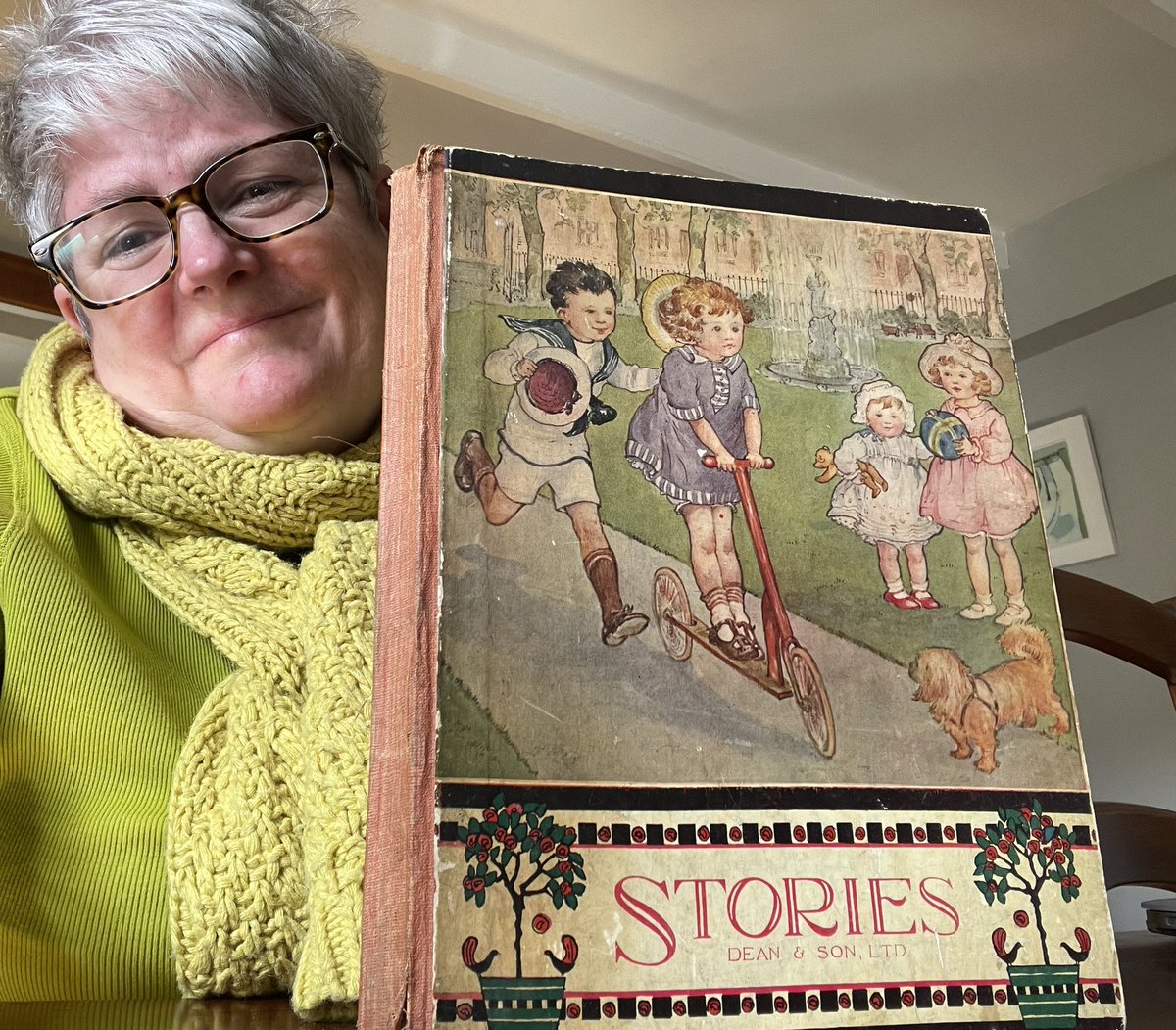nicolab03's tweet image. Happy World Book Day everyone. 
Read a book to a child. It might just change their life - it did mine. 📚

Stories by Dean &amp;amp; Son was given to my stepdad in 1929 as a school prize. He was six. Much treasured. 

#WorldBookDay2024 
#lovebooks
#saveourlibraries
