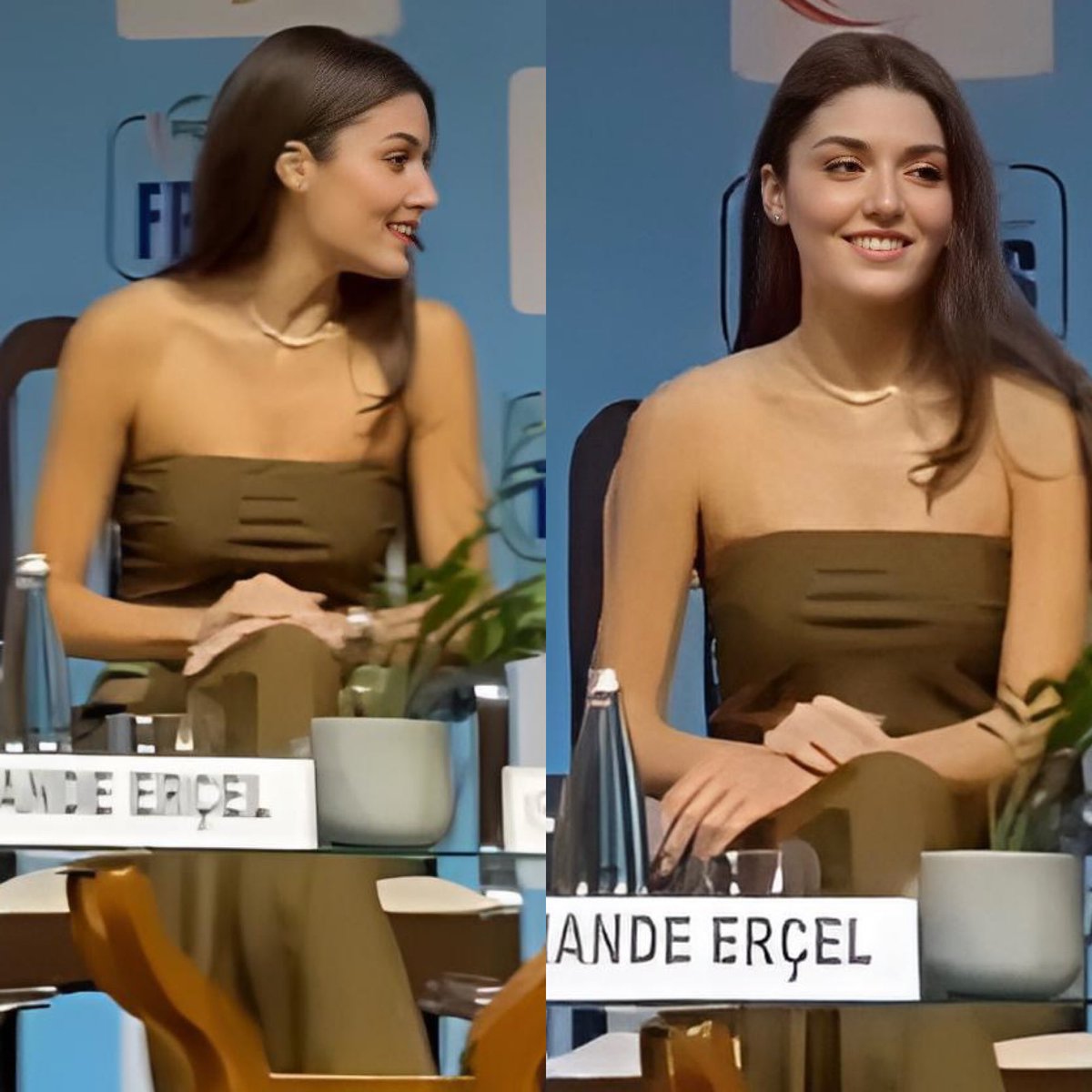 The gorgeous #HandeErçeI is here at the #FICCIFrames ♥️