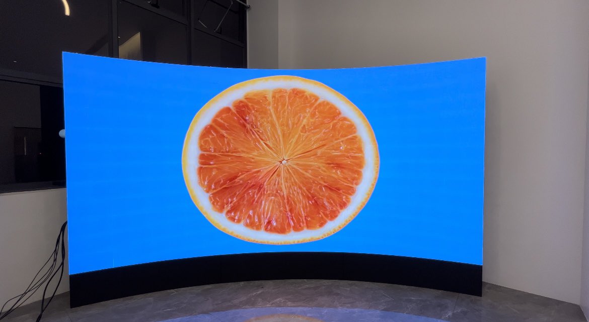Yanny91025's tweet image. The indoor P1.86 arc screen of Huizhou Project has been installed🥳
with the screen size of 3840x1920mm ☺️
and the bottom of 30cm.

WhatsApp:+86 17343764625
WhatsApp:sostron.com
#videowall #indoorledscreen #finepitch #smallpitch #ledpanel #ledcabinet #ledscreen