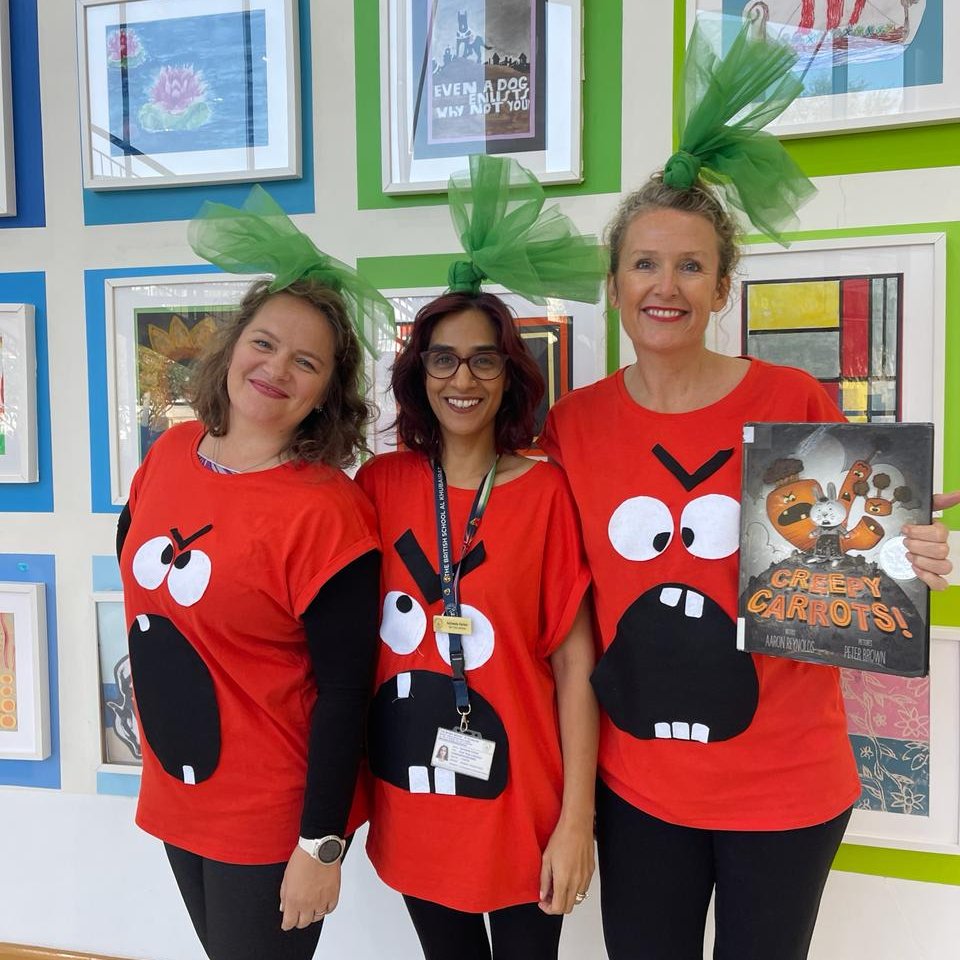 BsakPrimLibrary's tweet photo. Happy World Book Day from all us in the #bsakprimlibrary. We are celebrating in the library with so many fun & exciting things happening:escape rooms, book bingo and our spud competition as well as lots of lovely stories.Hooray for books and the joy that they bring! #worldbookday https://t.co/ozvpjkrkP0