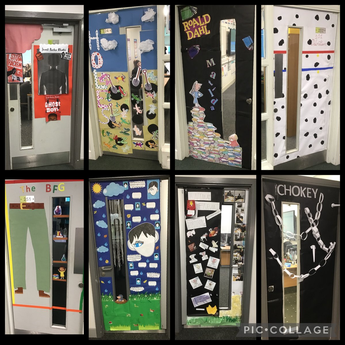 We’re celebrating World Book Day by showcasing our favourite books. Here are some of the brilliant entries for our form time door competition! Which one is your favourite? #WorldBookDay #ReadingForPleasure @WorldBookDayUK