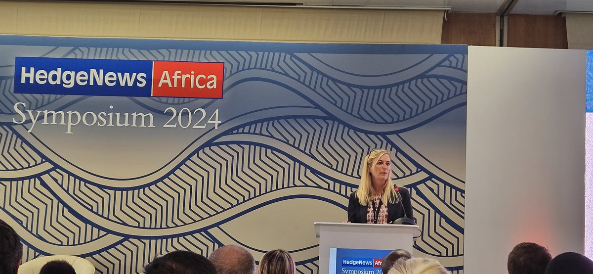 Gwyneth Roberts, our Founder and Editor in Chief, opening the day at the 15th Annual HedgeNews Africa Symposium at The Vineyard in Cape Town. The agenda is packed tightly with exciting topics. Join us by following #HedgeNewsAfrica2024 #hedgefunds #CapeTown #HNA2024