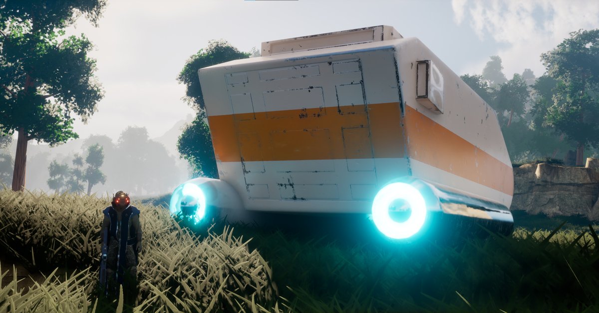 MonkeymanStudio's tweet photo. Brought back the first ship I modeled a few years back - now the the first ship in my game, #TheUniversal.
#indiegame #indiedev #UnrealEngine #gaea #blender #substance #solodev #indiegamedeveloper https://t.co/k1mIU0MAiW