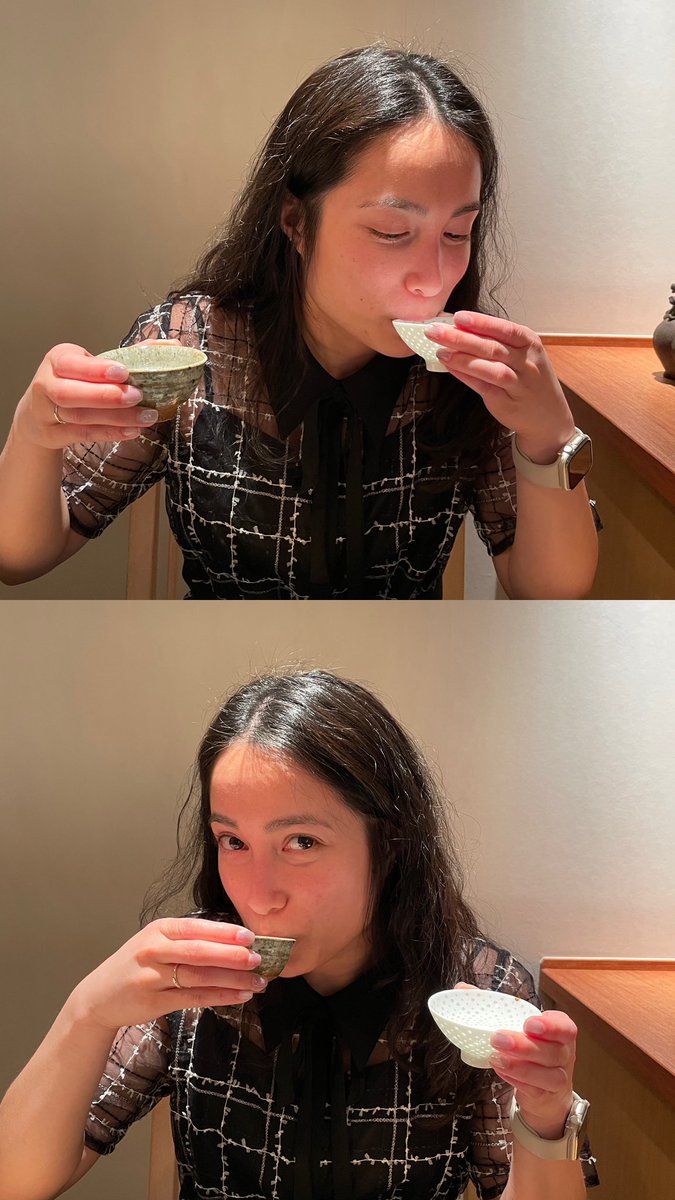 mayeowx's tweet photo. pt. 2
Japanese fruit is truly on another level 😭 we were served a dessert sake as well, which I had never had before.

📍 Fushikino https://t.co/tvI26A4nIE
